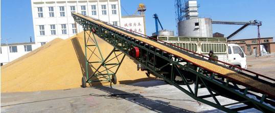 粮食皮带输送机