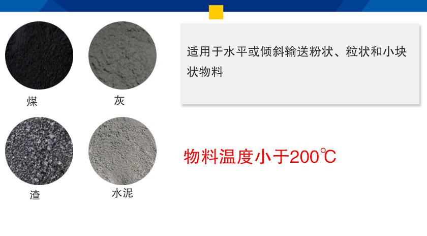 倾斜管式螺旋输送机应用