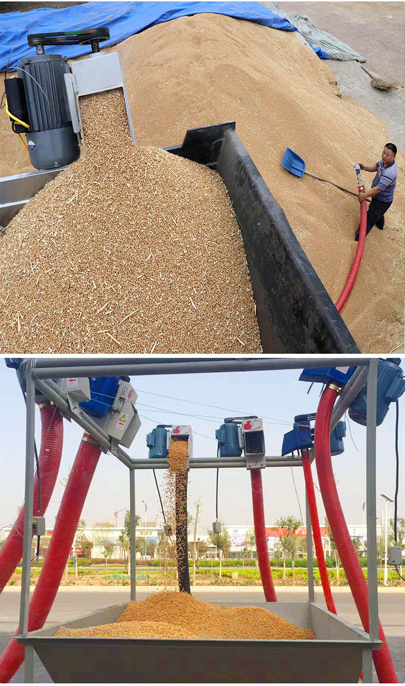 玉米吸粮机应用