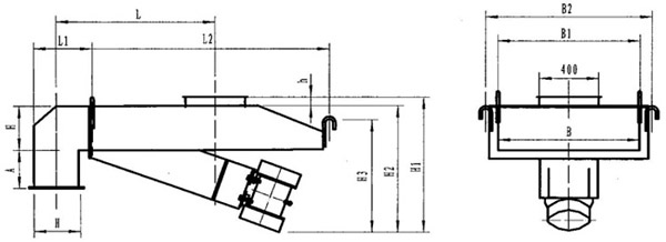 GZD型电机振动给料机尺寸
