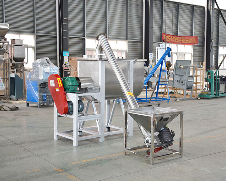 螺旋轴与吊、头、尾轴承嵌入连接