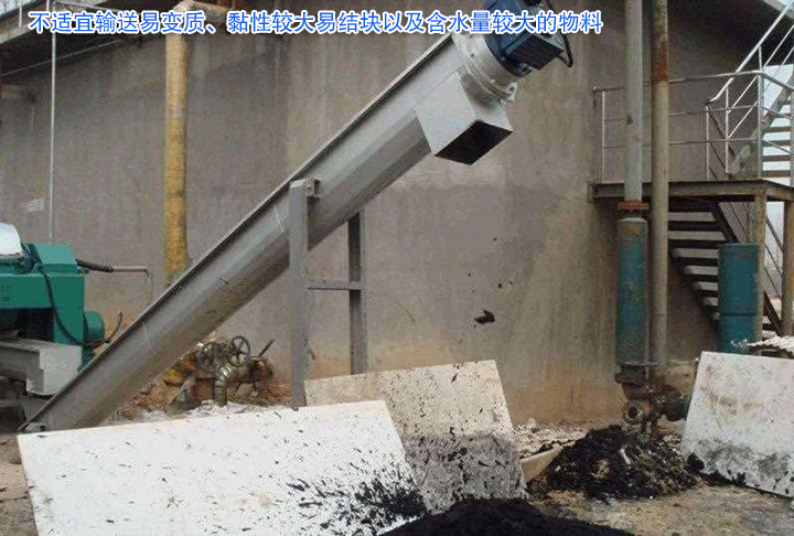 U型螺旋输送机主要用于输送小颗粒状、粉状、小块状物料，不适宜输送易变质、黏性较大易结块以及含水量较大的物料。