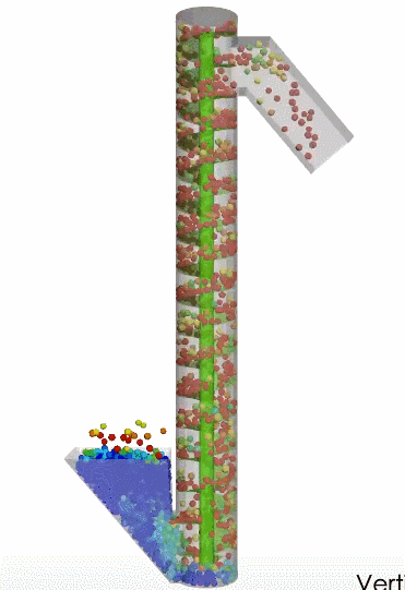 立式螺旋输送机原理